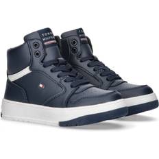 Tommy Hilfiger Blue Shoes Tommy Hilfiger MID CUTLACE-UP SNEAKER Blau