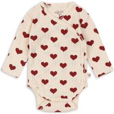 V-udskæring Bodyer Børnetøj Konges Sløjd Minnie Body - Amour Rouge (KS101609-P15007)