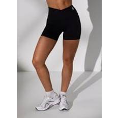 Women Shorts Gym King 365 4.5" Wrap Over Short Black black