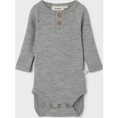 Lil'Atelier NBMFABLE body ull, grey melange