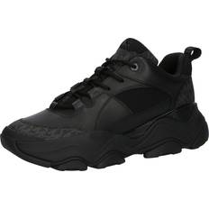 Michael Kors MK Atlas Mixed-Media Trainer Black