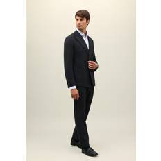 Boglioli Washed Flannel K-suit Male Suits Dark Grey
