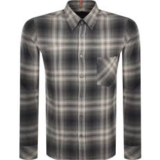 BOSS Rickert Regular Fit Shirt Grey