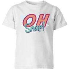 By IWOOT Oh Snap! Kids' T-Shirt White 7-8 Years White