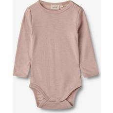 18-24M Bodyer Wheat WHEAT Langærmet Uld Body Lucca dry rose
