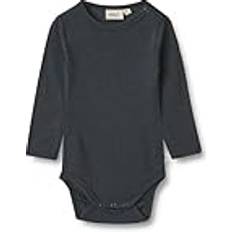 Wheat 86 Bodys Wheat Langærmet Uld Body Långärmad Lucca - Marinblå