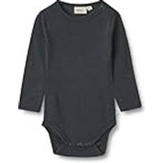 Wheat Abbigliamento per bambini Wheat Woll-Langarmbody Lucca navy