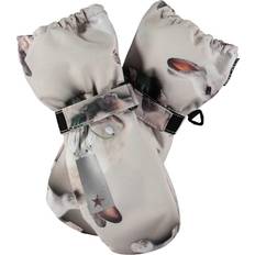 Velcro Mittens Molo Girls Rabbit Thermal Mittens - Beige
