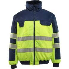 Mascot SAFE IMAGE Livigno pilotjakke, hi-vis gul/marine