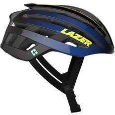 Lazer Z1 KinetiCore Aeroshell Helmet Blue Yellow