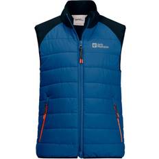 Niño Chalecos Jack Wolfskin Kid's Zenon Vest Synthetic vest 116, blue