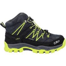 Brun Vandresko Børnesko CMP Kid's Rigel Mid Trekking Shoes Waterproof Vandresko sort