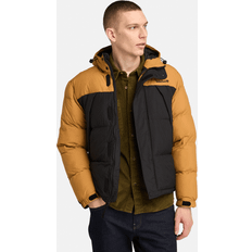 Friluftsjackor - Gula - Herr Timberland Durable Water Repellent Puffer Jacket Syntetjacka Färg svart/orange