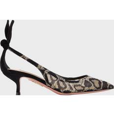 Klackskor Bow Lace Pump Guld/svart EUR
