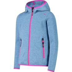 Jacken CMP Kinder Strick Fleece Jacke blau