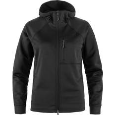 Fjällräven Women's Abisko Grid Fleece Hoodie Black