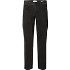 Selected Jeans Selected 190 Black Regular Tapered Fit Jeans