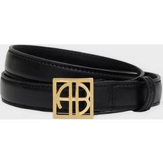 Anine Bing Monogram Belt BLACK