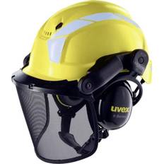 Chapeaux Uvex 9772 9774236 Casque de sylviculture jaune