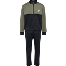 Hummel Hvid Tracksuits Hummel Træningssæt HmlDallas - Grøn