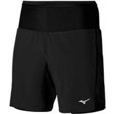 Mizuno Multi Pocket 2in1 Running Shorts Men black