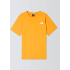 The North Face Yellow Clothing The North Face Redbox Logo Short Sleeve T-Shirt, Gold Black