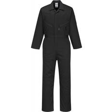 Portwest (3XL, Black) Mens Kneepad Workwear Coverall