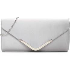 Damen Clutches Tamaris Clutch silber