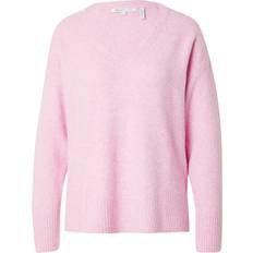 Denim Truien Tom Tailor Denim Cozy V-neck Pullover - Roze