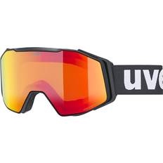 Uvex Occhiali Uvex Gravity FM Black Mat/Mirror Red Occhiali da sci