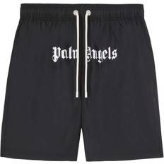 Men Swimwear Palm Angels Logo Swim Shorts