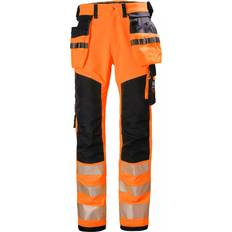 Helly Hansen ICU hantverksbyxa full stretch, Varsel Orange/Ebony (D104)