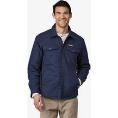 Patagonia Lightweight Insulated Fjord Flannel Shirt Fritidsjakke blå