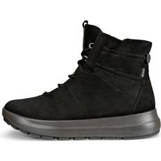 Ecco 38 ½ Støvler ecco Solice Mellemhøj Gore-Tex udendørsstøvle nubuck til damer Sort (UK 2.5-3)