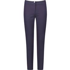 Pant Leisure Cropped Dam Smala Byxor 36R Från Magasin Navy (36R)