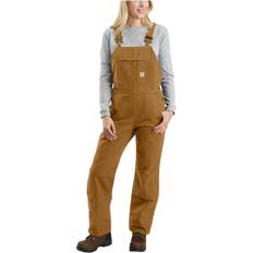 Carhartt Women's Quilted Lined Washed Duck Bib