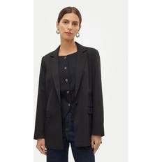 Effen kleur Pakken Vero Moda Vmnila Blazer - Zwart