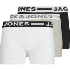 Strømpebukser Jack & Jones Junior Underbukser 3-Pack Multi Patterned Grå