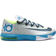 Silver Basketball Shoes KD 6 Home II