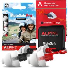 Intercoms Alpine Motorrad-Ohrstöpsel Motosafe Pro Blanc