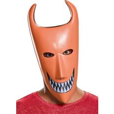 Spöken Maskerad Heltäckande masker Disguise Men's Lock Adult Mask, Red, One