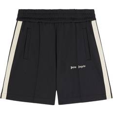 Palm Angels Shorts Palm Angels Logo-Embroidered Track Shorts - Black Men