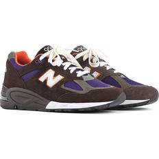 New Balance 990 Sko New Balance USA Lavet Sneakers - Brun/Grå/Lilla