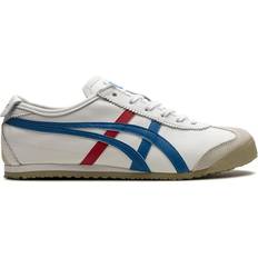 Onitsuka Tiger Mexico 66 White Blue Sneakers unisex Gummi/Wildleder/Leder/Textil Weiß