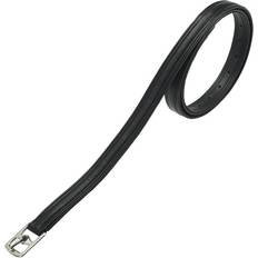 Lined Stirrup Leathers - Noir