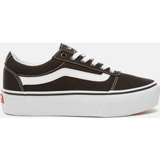 Vans Wm Ward Platform Sneaker - Black/White