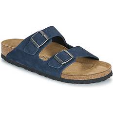 Birkenstock Unisex Zoccoli Birkenstock Arizona LENB Desert Buck Midnight - Blu