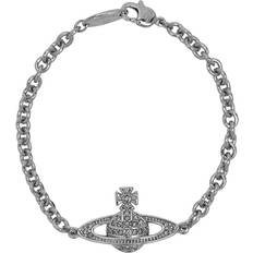 Vivienne Westwood Bracelets Vivienne Westwood Mini Bas Relief Gunmetal orb Bracelet