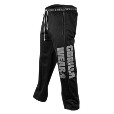 Logo Mesh Pants, Black