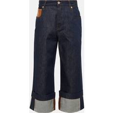 Loewe High-rise cropped jeans